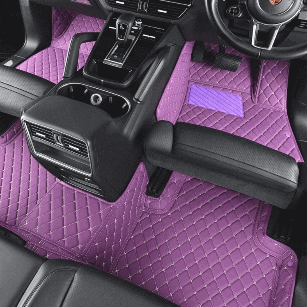 MIVRO Classic – Tapetes Automotivos em Couro Costurado Sob Medida