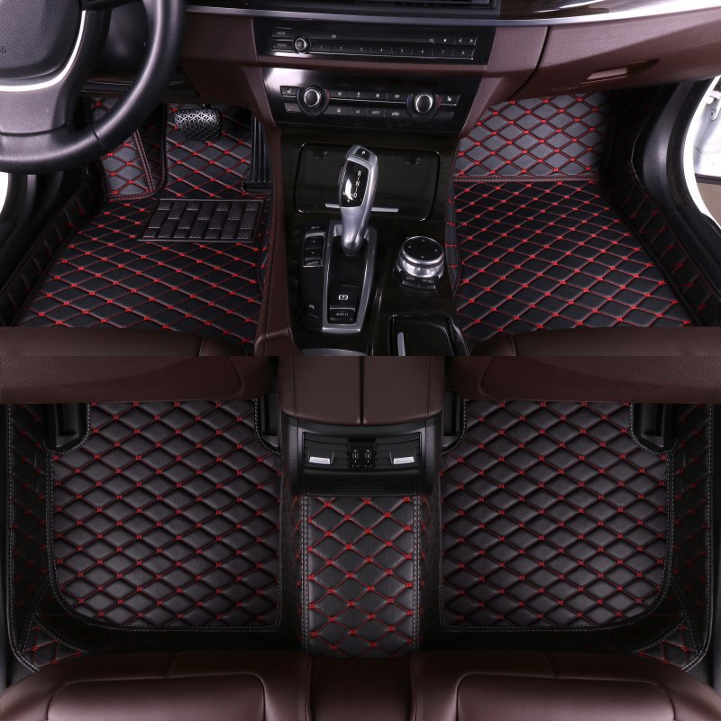 MIVRO Classic – Tapetes Automotivos em Couro Costurado Sob Medida